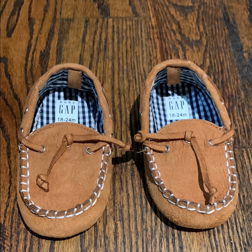GAP Brown Moccasins for Kids